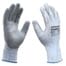 The Cut Resistant Gloves Extra Large - JEFGLCG-XL are grey and white, feature textured palms and safety markings, and are perfect for demanding tasks or tool hire Newry services.