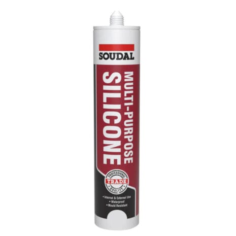 A 270ml tube of Soldal Multi-Purpose Silicone, suitable for internal and external use, is available at Tool Hire Newry.