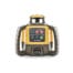 The Topcon RL-H5A Rotating Laser Level, yellow and grey with side handles and a control panel, is available for tool hire in Newry. The unit is shown against a white background.